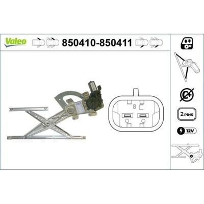 1x Lève-vitre VALEO 850410 convient pour TOYOTA - Photo 1/3