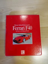 Rarität Buch Ferrari F40 im Schuber Motorbuch Verlag W. Schruf / G. Leyrer TOP