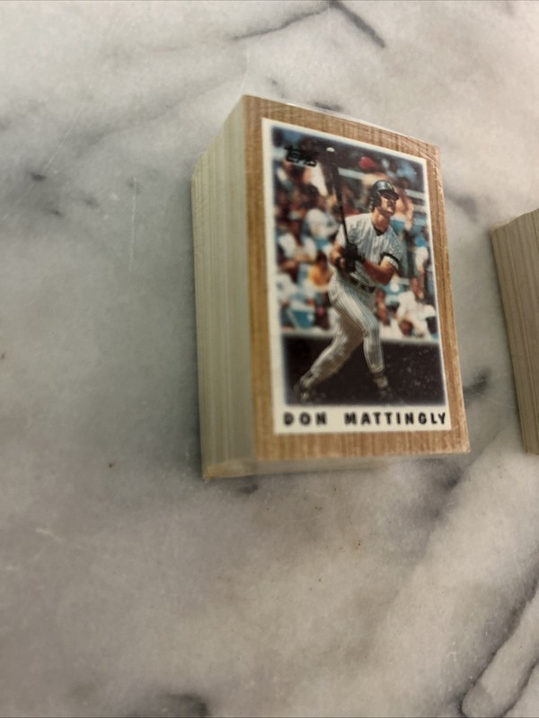 77 card 1987 Topps mini complete set Ripken Canseco Mattingly Puckett Henderson