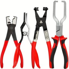 Hose Clamp Pliers Set with Clic-R Ring Automotive Repair Hand Tools Kit