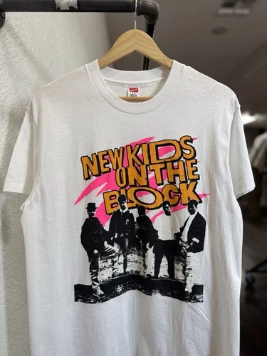 Vintage New Kids on the Block 1989 Sold Out Tour Single Stit 1980s vintage concert t-shirt, vintage, single stitch, B+ condition
