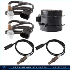 ✅For BMW 330Ci 530i X5 3.0L 4pcs Oxygen o2 02 Sensor + Mass Airflow MAF Sensor