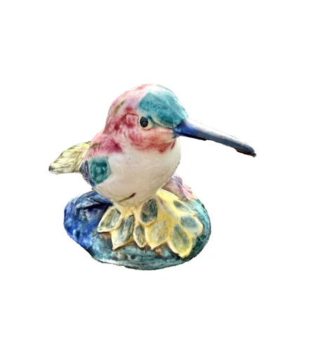 Stangl Hand Painted Artist Signed Limited Edition Hummingbird Bird Art Figurine
