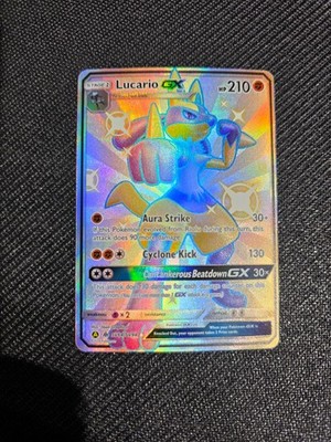 Lucario GX ホロカード 210 HP s-l400.jpg