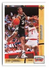 1991-92 Upper Deck #267 Terry Cummings San Antonio Spurs