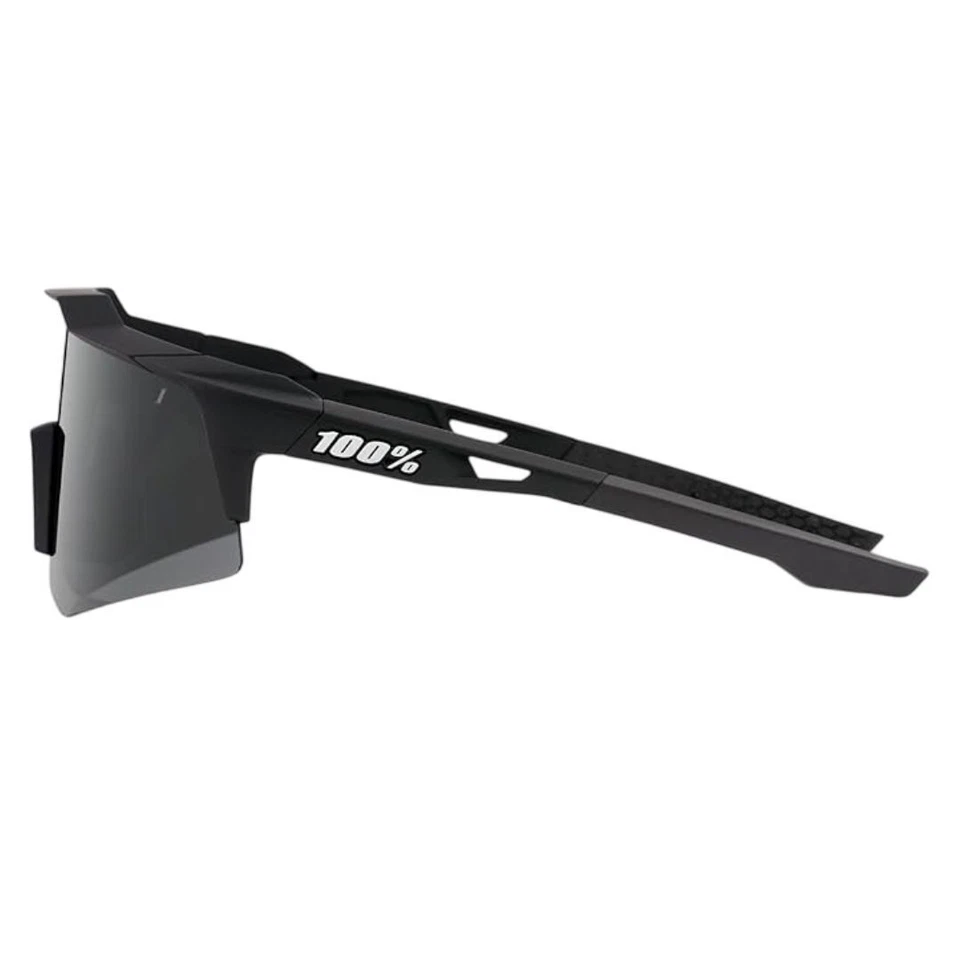 Gafas de sol 100 % Speedcraft XS Sport Performance para ciclismo (negro suave tacto) Foto 3 de 3