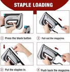 Arrow Electric Staple Gun Kit, Corded Stapler with 3750 Pieces T50 1/4", 3/8", 1 — photo 6