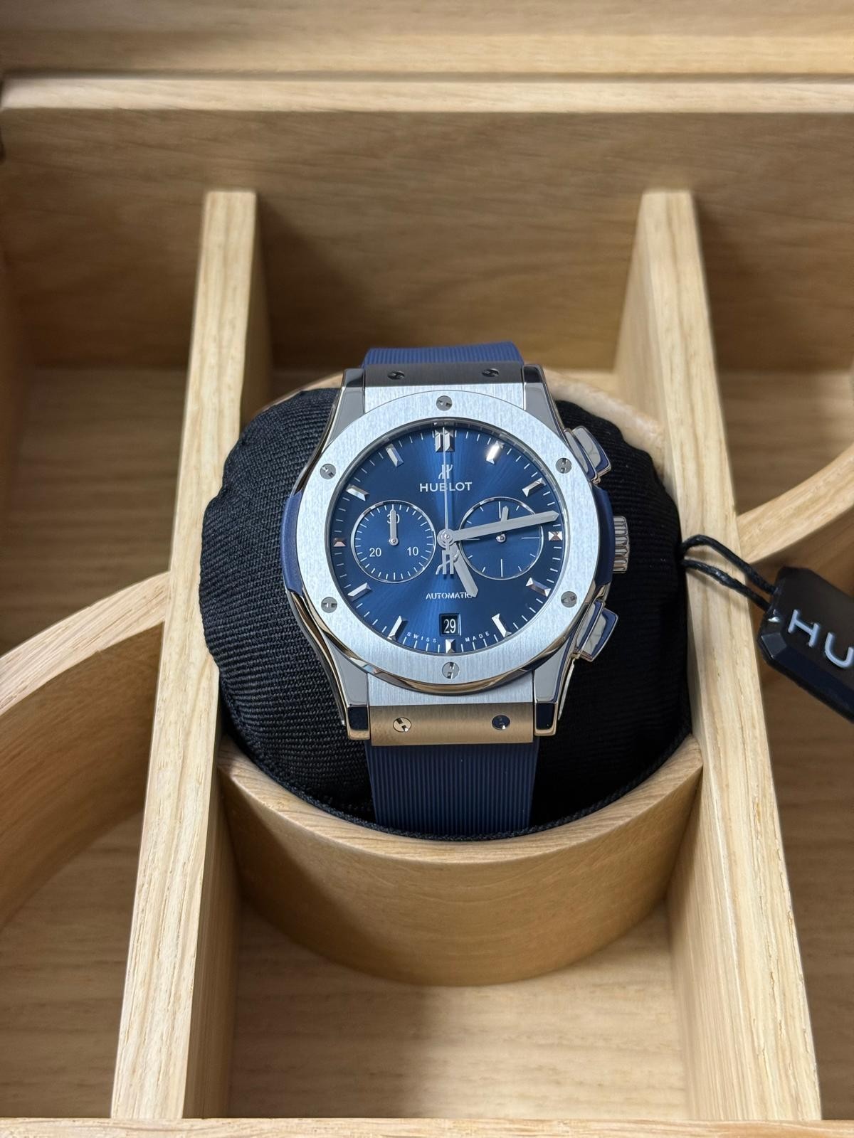 HUBLOT 541.NX.7170.RX CHRONOGRAPH TITANIUM BLUE 42MM