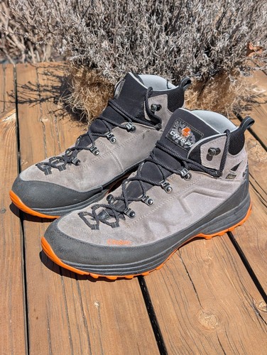 Crispi Crossover Pro Light GTX Mens Boots 11 Gray Waterproof Hiking Hunting Trek