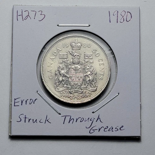 1980 Canada 50 Cents — photo from the most recent tracked eBay sale