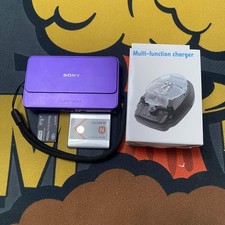 SONY Cyber Shot DSC-T99 CCD 14.1MP 4x Optical Zoom Digital Camera Purple