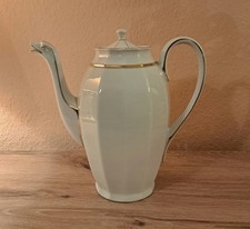 Kaffeekanne mit Schwanenhals / Porzellan, 30-er Jahre von Krautheim SELB BAVARIA