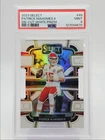 PATRICK MAHOMES II 2023 SELECT CONCOURSE DIE CUT WHITE /199 PSA 9 Q0004