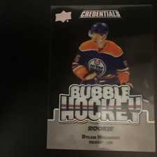 2022-23 Upper Deck Credentials Bubble Hockey Rookies Dylan Holloway #BHR-DH RC