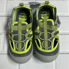 OshKosh Everplay Flexible Outsole Bump Toe Sandal Toddler Size 11 Green