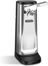 Heavy Duty Electric Can Opener Automatic Smooth Edge Under Cabinet