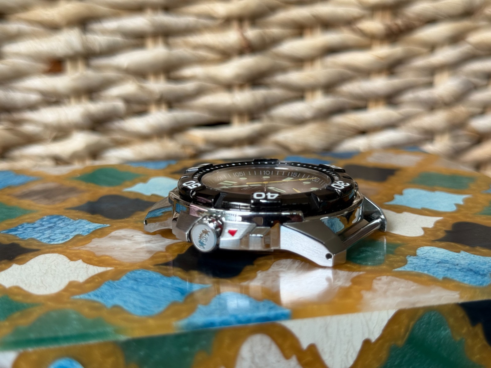 Orient M-Force Automatic Dive Watch with Red Dial - image 6