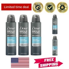 Men  Care 3-Pack Dry Spray Antiperspirant - Instant Dry, Non-Irritant Comfort