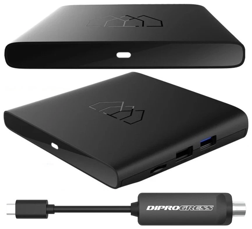 Decoder Digitale Terrestre DVB-T2 HEVC Android 12 4k Ultra HD Box Smart Tv WiFi - Immagine 2 di 4