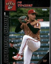 2025 Altoona Curve Po Yu Chen RC Rookie Pirates Taiwan Minor League
