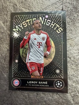 2024-25 Topps Merlin - #MN-8 Leroy Sane - Mystic Nights Insert - Bayern