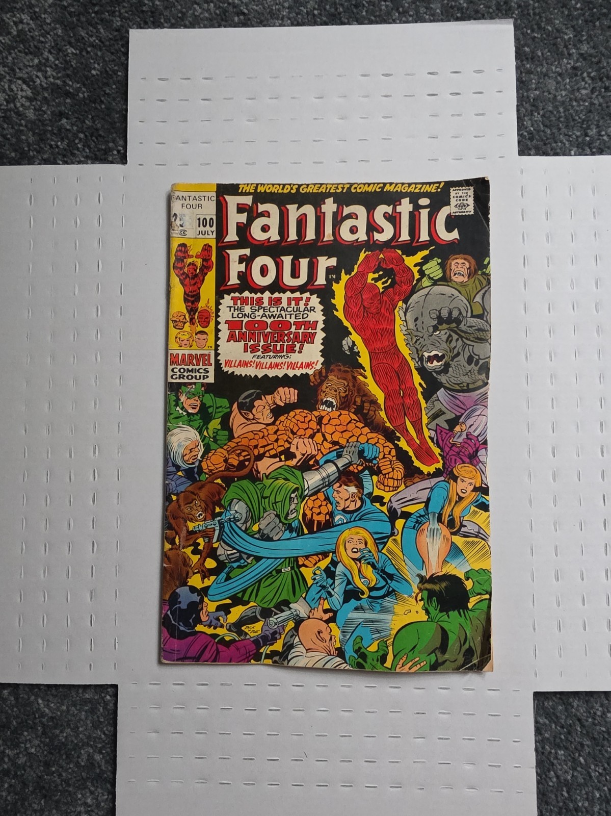 Fantastic Four #100 (Marvel Comics July 1970)