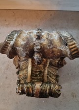 Original Antike Barocke  Supraporte  Wandelement Zierelement Holz vergoldet.