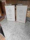 heco p1000 vintage speakers, 4 ohms, 30/40 watts, wooden cabinet, professional