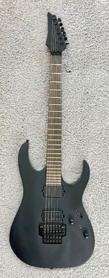 Ibanez RG Iron Label Electric Guitar Flat Black, Model RGRB620BKF