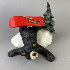 Bearfoots Bears Burton Bear Figurine Jeff Fleming Big Sky Carvers Snowboarding