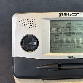 Tiger Game.com Console Handheld w/ 2 Games - Powers, Screen Lines - for REPAIR