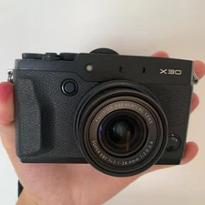 Fujifilm FinePix X30 Digital Camera 12.0MP 4xOptical Zoom English Language Black