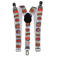 Farbenfrohe Comic HosenträGer FüR Cosplay Karneval Mottopartys Damen Accessoire
