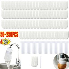 50Pcs Faucet Filter Cotton Bags,Anti-Splash Water,Remove Limescale Sand Rust