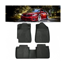 Floor Mats Custom Fit for 2007-2011 Toyota Camry, TPE All-Weather Toyota Camr...