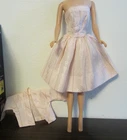 Vintage pink and gold clone party dress outfit with jacket Barbie