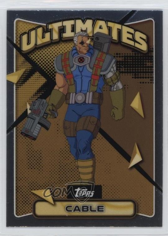 2025 Topps Finest X-Men '97 Rare Gold Cable #80 p8v