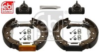 Febi Bilstein 38618 Bremsbackensatz 4 Bremsbacken Trommelbremse FüR Smart