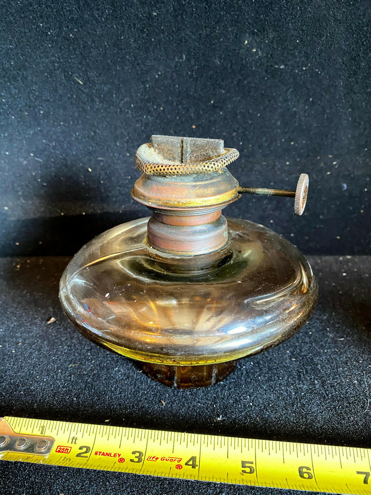 A9511 Vintage Kerosene Oil Lamp with Climax Burner eBay