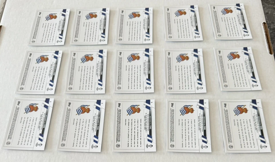 LOT (15) 2022-23 Topps Chrome UEFA Club Competitions MOHAMED-ALI CHO RC #3 - Image 2 of 2