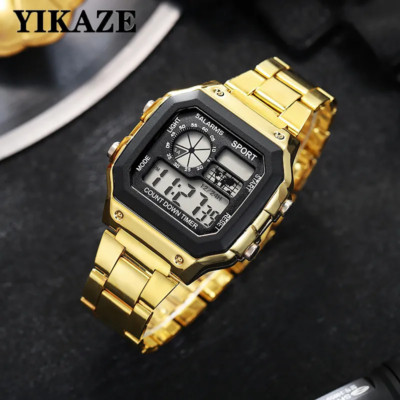 Mens Sports Diver Wristwatch Digital Analog Waterproof Quartz LED - XMAS GIFT