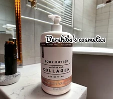 HOME & BODY Age-Defying COLLAGEN BODY BUTTER 878g Coconut Vanilla Supple Skin