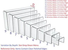 T'z Tagz New Clear Acrylic Risers Showcase Display Stands Collectable Organizers