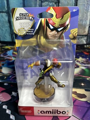 amiiboフィギュア　amiiboキャラクター Nintendo amiibo Super Smash Bros Series Captain Falcon Figure