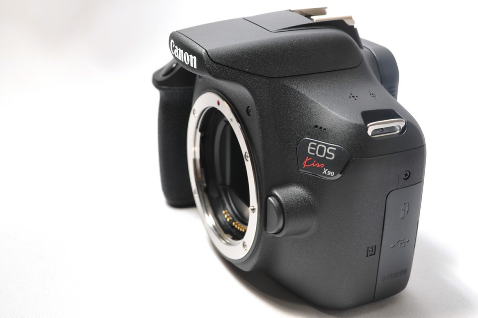 Slr Camera Canon Eos Kiss X90 Lens Kit With Sd Card eBay