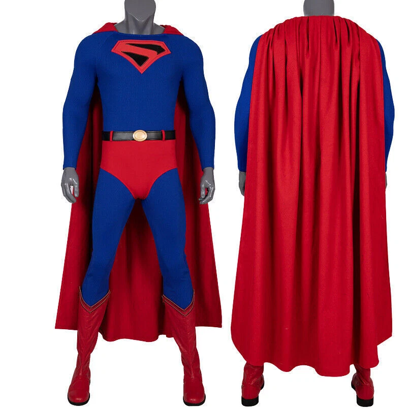 Crisis on Infinite Earths Superman Cosplay Bodysuit Costume Outfits Halloween US - Image 2 of 4