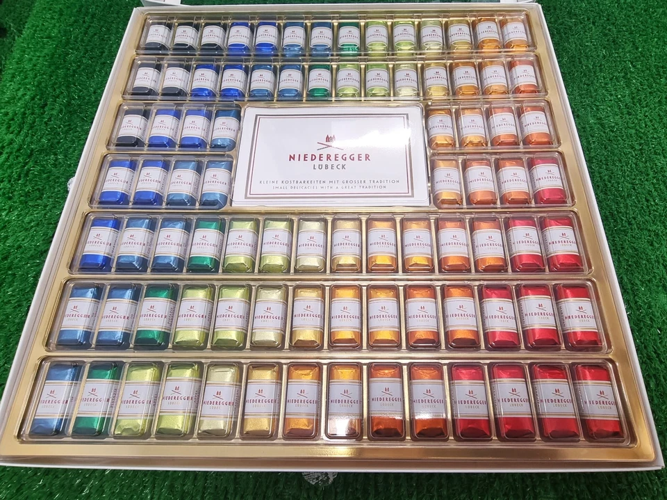 (44,65€/kg) Niederegger KLASSIKER VARIATIONEN Marzipan Pralinen 1075g Geschenk