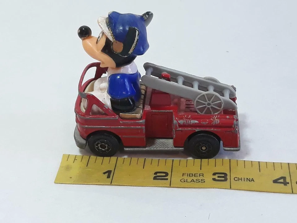 Vintage 1979 Matchbox Disney Mickey Mouse Firetruck #1 Loose ~ Ships FREE - Image 3 of 4