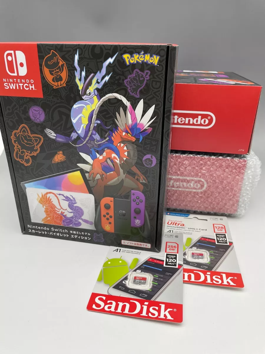 Nintendo Switch – OLED Model Pokémon Scarlet & Violet Edition - Nintendo  Official Site