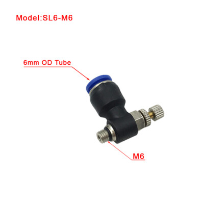 Raccordi Pneumatici A T 3 Vie Push-in Maschio BSP In Nylon - Per Aria/acqua - Misure 4,6,8,10,12mm
